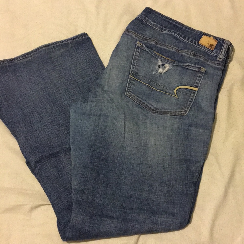 American Eagle super stretch jeans